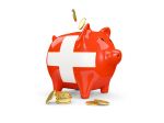 Switzerland Flag Piggy Bank