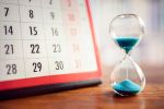 Hourglass and calendar - How long can the IRS wait before imposing tax assessments?