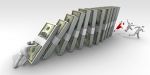 Domino effect in business.